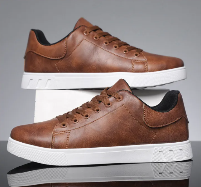 Lace-up Flat Shoes Men’s Fashion Casual Shoes